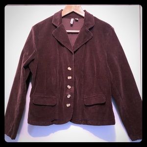Brown Corduroy Blazer